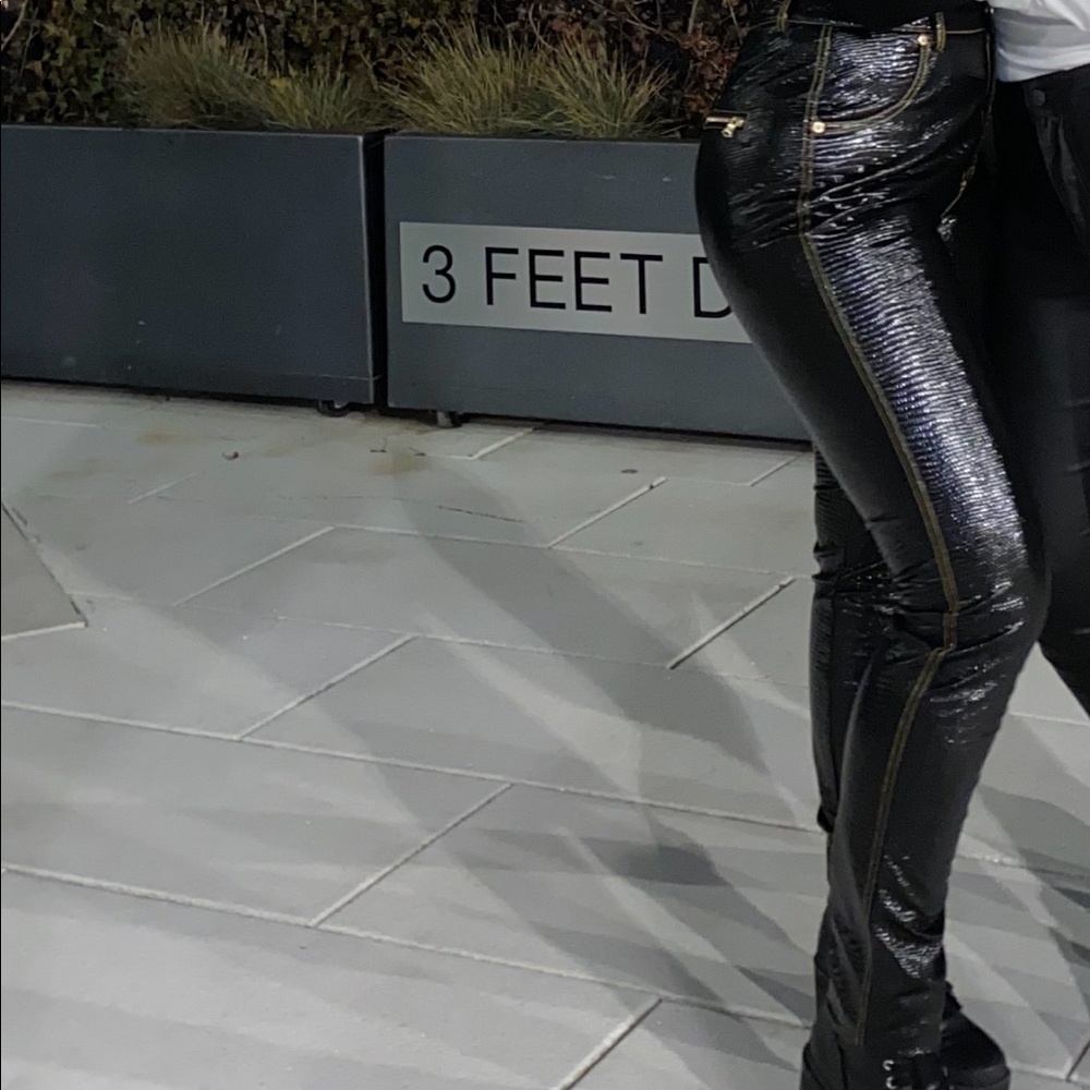Tiger Mist leather pants